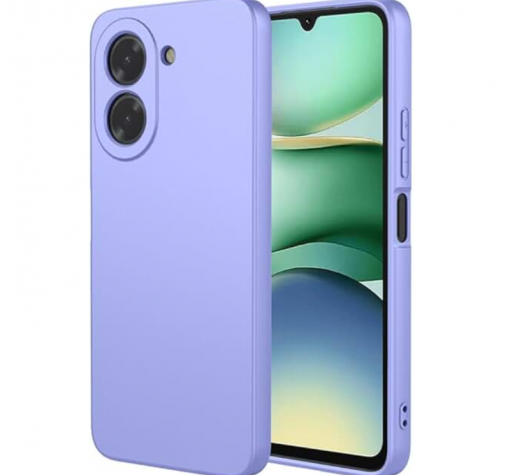 Силиконов калъф / кейс / Nano TPU за Xiaomi Redmi A5 171mm 6.7 " - лилав гръб със защита за камерата