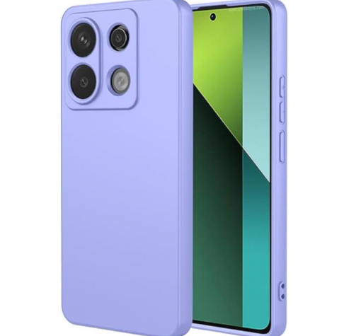 Силиконов калъф / кейс / Nano TPU за Xiaomi Redmi Note 14S - лилав гръб със защита за камерата