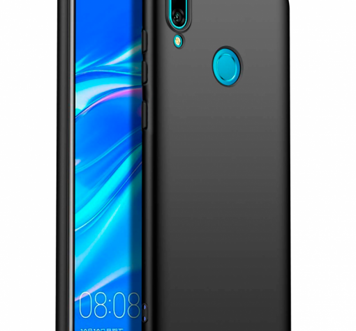 Силиконов калъф / гръб / TPU за Samsung A20s - черен / мат