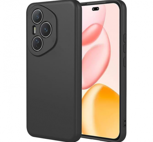 Силиконов калъф / кейс / Nano TPU за Honor 400 Pro 5G - черен гръб със защита за камерата