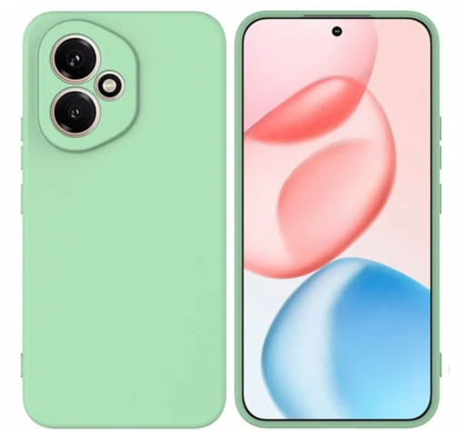 Силиконов калъф / кейс / Nano TPU за Honor 400 5G - мента гръб със защита за камерата