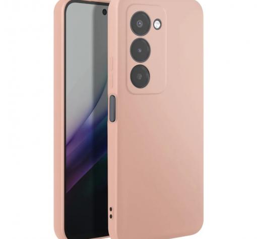 Силиконов калъф / кейс / Nano TPU за Realme 14x - светлорозов гръб със защита за камерата