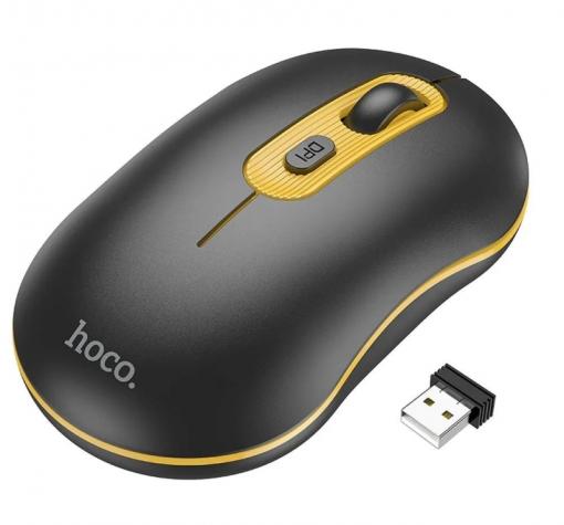 Безжична Мишка HOCO GM21 / 2,4G 1600 dpi - черна