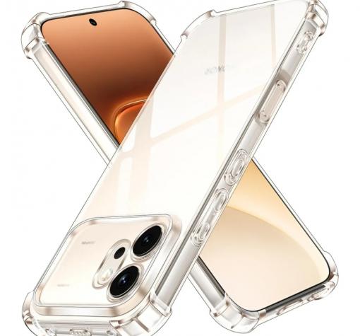 Удароустойчив силиконов калъф / гръб / TPU Anti Shock за Honor 600 - прозрачен