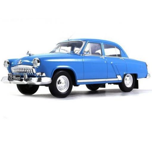 Метална кола GAZ 21 VOLGA 1959 Hachette - 1:24