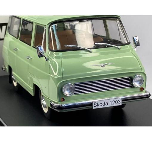 Метален бус Skoda 1203 - 1968 WHITE BOX 1:24