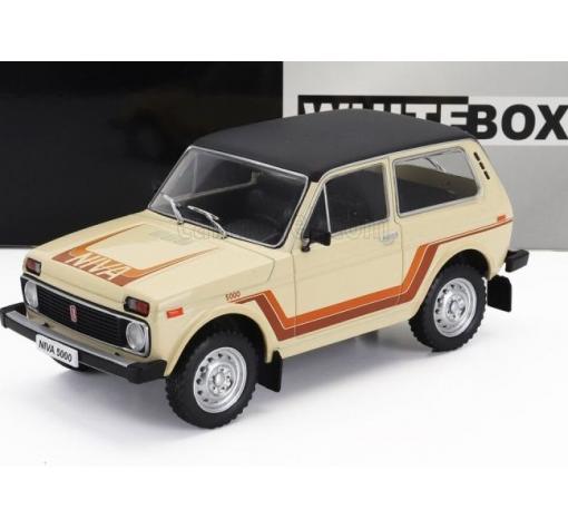 Метална кола Lada Niva 5000 Beige 1980 - WHITE BOX 1:24