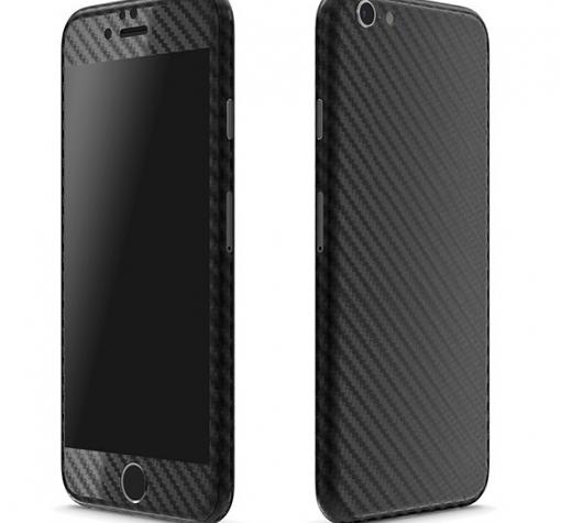 Оригинален гръб със стъклен скрийн протектор Vip за Apple iPhone 6 / iPhone 6S - черен / carbon