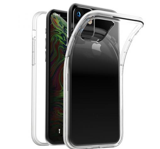 Луксозен силиконов калъф / гръб / TPU 2.0mm за Apple iPhone 11 Pro Max 6.5" - прозрачен