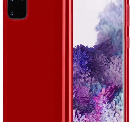 Луксозен силиконов калъф / гръб / TPU Mercury GOOSPERY Jelly Case за Samsung S20 Ultra - червен