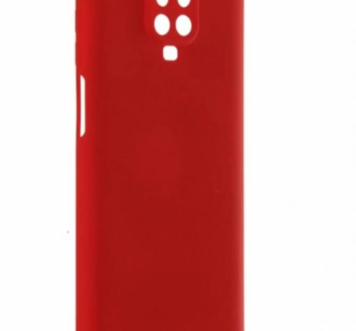 Силиконов калъф / гръб / TPU за Xiaomi Redmi Note 9S / Note 9 Pro - червен