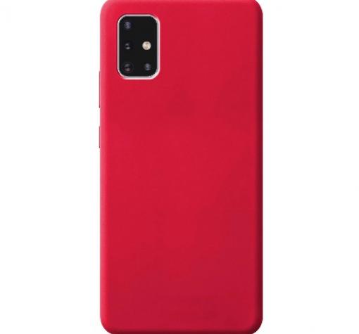 Луксозен силиконов калъф / гръб / Nano TPU за Samsung S20 - бордо
