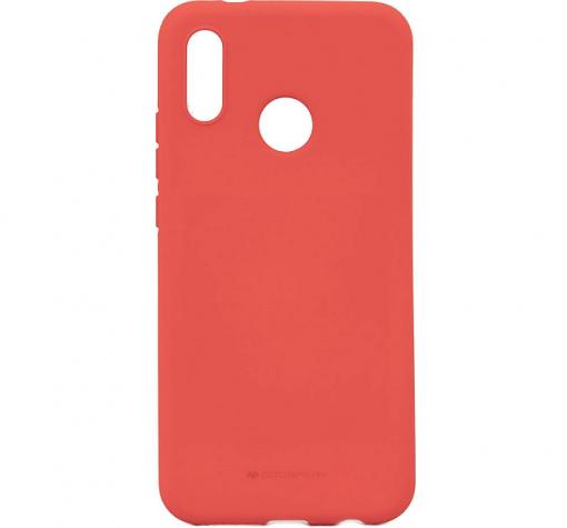 Луксозен силиконов калъф / гръб / TPU Mercury GOOSPERY Soft Jelly Case за Xiaomi Redmi Note 6 / Note 6 Pro - червен