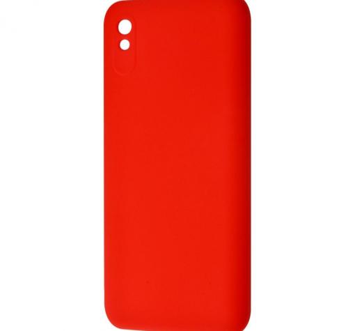 Луксозен силиконов калъф / гръб / Nano TPU за Xiaomi Redmi 9A - червен