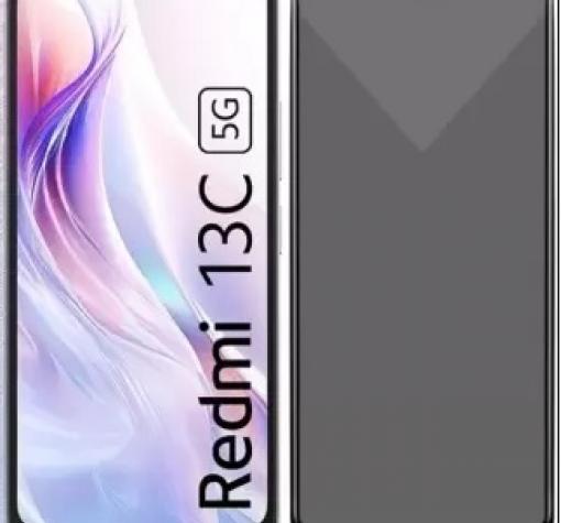 Privacy 5D full cover Tempered glass Full Glue screen protector Xiaomi Redmi 13C 4G / Privacy Извит стъклен скрийн протектор с лепило от вътрешната страна за Xiaomi Redmi 13C 4G - черен / прозрачен