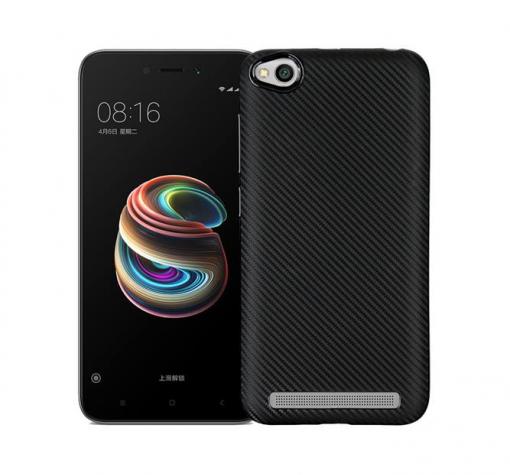 Силиконов калъф / гръб / TPU за Xiaomi RedMi 5A - черен / Carbon
