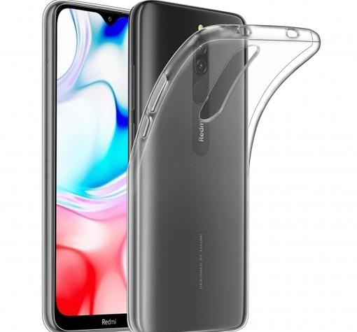 Луксозен силиконов калъф / гръб / TPU 2.0mm за Xiaomi Redmi 8 - прозрачен