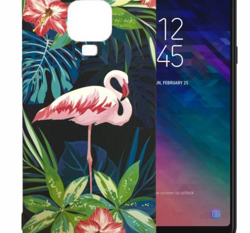 Силиконов калъф / гръб / TPU LUXO за Xiaomi Redmi Note 9S / Note 9 Pro - розово фламинго