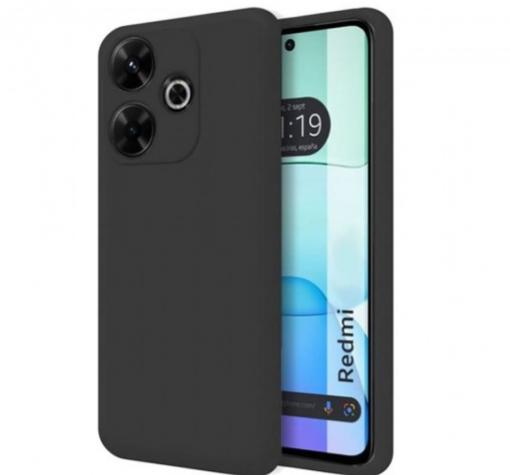 Силиконов калъф / кейс / Nano TPU за Xiaomi Redmi Note 14 5G - черен гръб със защита за камерата