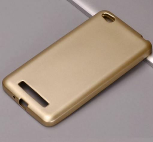 Силиконов калъф / гръб / TPU за Xiaomi RedMi 4A - златист