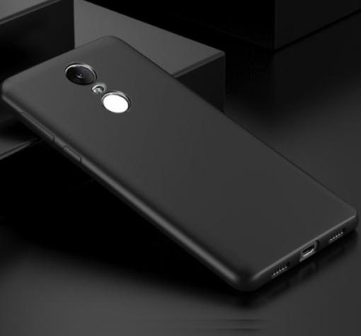 Силиконов калъф / гръб / TPU за Xiaomi RedMi 5 - черен / мат