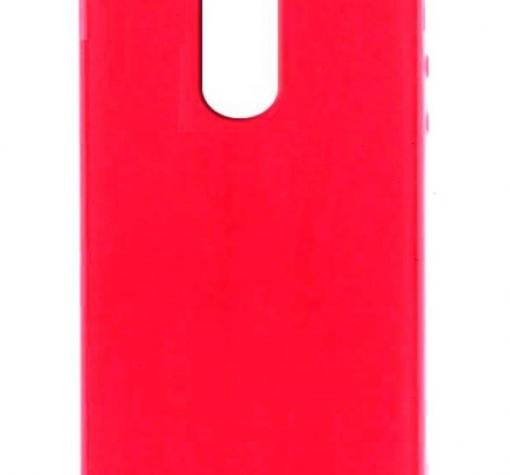 Силиконов калъф / гръб / TPU MOLAN CANO Jelly Case за Xiaomi Redmi 5 Plus - розов / брокат