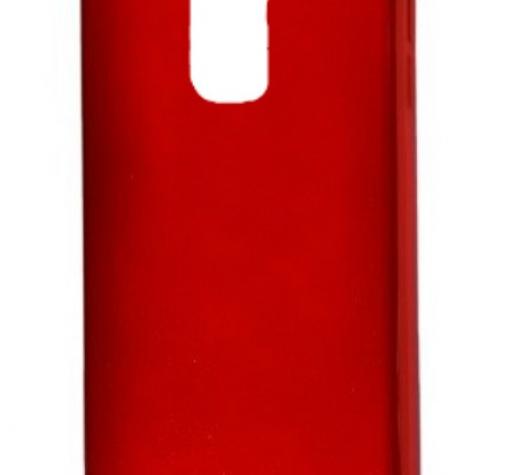 Силиконов калъф / гръб / TPU MOLAN CANO Jelly Case за Xiaomi Redmi 5 Plus - червен / брокат
