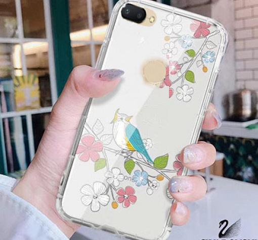 Силиконов калъф / гръб / TPU за Xiaomi Redmi 6 - прозрачен / птички / 1