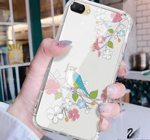 Силиконов калъф / гръб / TPU за Xiaomi Redmi 6A - прозрачен / птички / 1