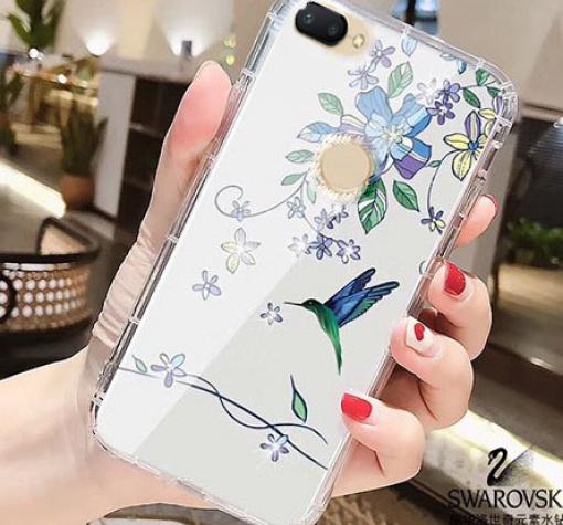 Силиконов калъф / гръб / TPU за Huawei 10 Lite - прозрачен / птички / 3