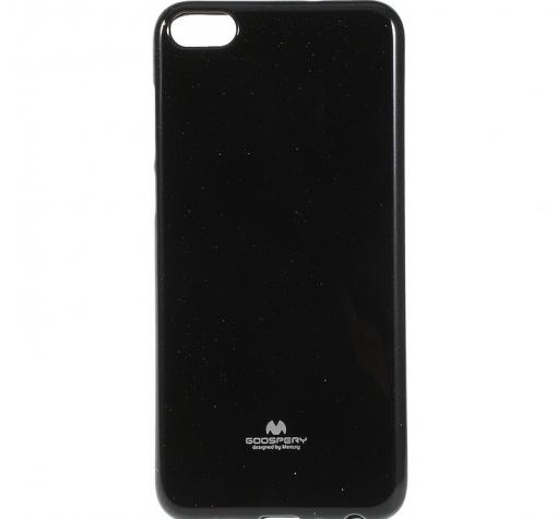 Луксозен силиконов калъф / гръб / TPU Mercury GOOSPERY Jelly Case за Xiaomi Redmi 6A - черен