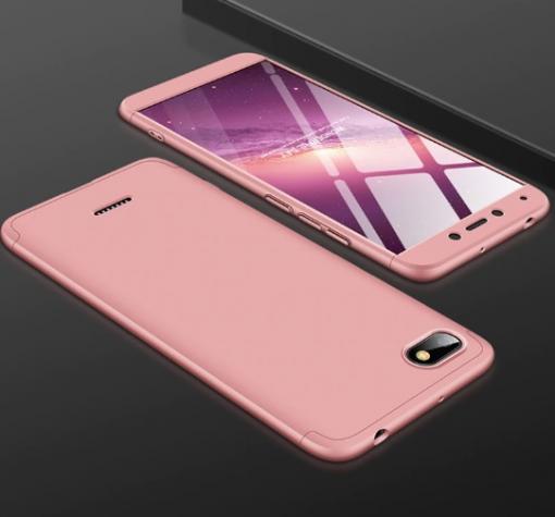 Твърд гръб Magic Skin 360° FULL за Xiaomi RedMi 6A - Rose Gold