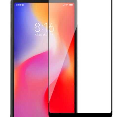 5D Nano Flexible Screen Protector за дисплей на Xiaomi Redmi 6 - черен