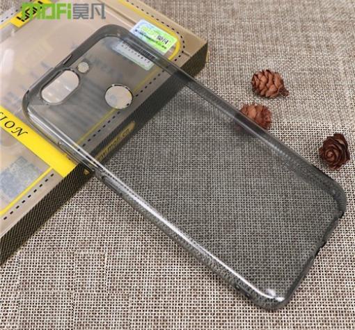 Ултра тънък силиконов калъф / гръб / TPU Ultra Thin за Xiaomi RedMi 6 - сив / прозрачен