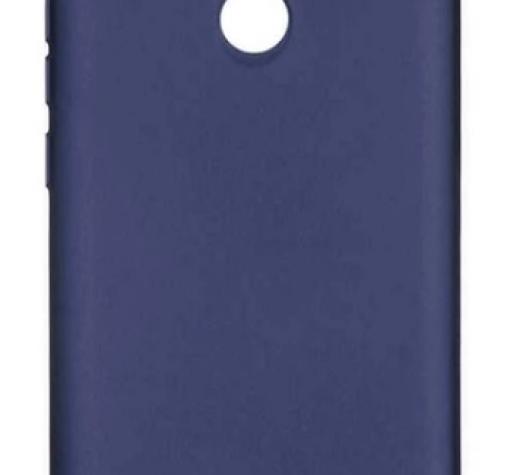 Силиконов калъф / гръб / TPU за Xiaomi Redmi 9C- тъмно син / мат