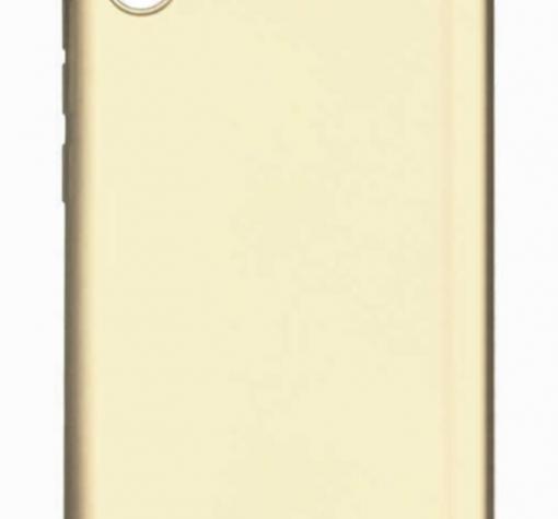 Силиконов калъф / гръб / TPU за Xiaomi Redmi 9A - златист / мат