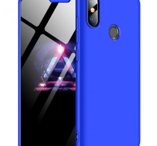 Твърд гръб Magic Skin 360° FULL за Xiaomi Redmi Note 5 / Note 5 Pro - син