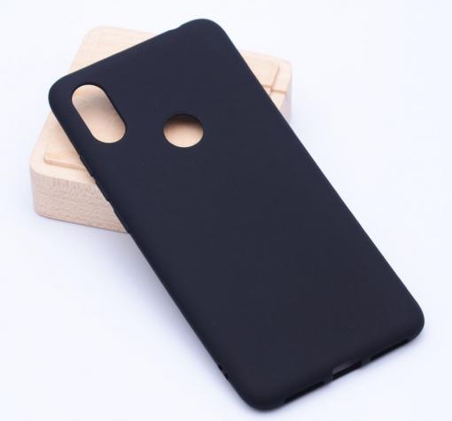Силиконов калъф / гръб / TPU за Xiaomi RedMi S2 - черен / мат