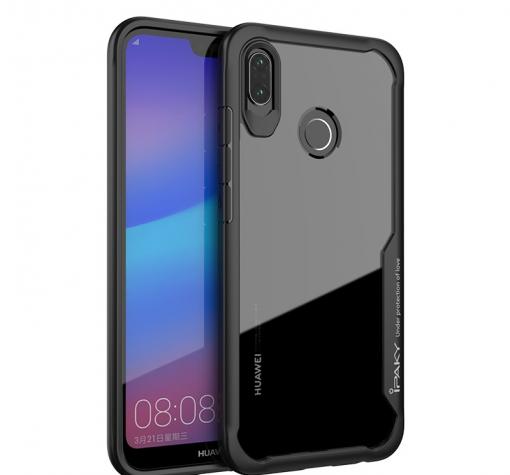 Луксозен твърд гръб със силиконов кант IPAKY за Xiaomi RedMi S2 - прозрачен