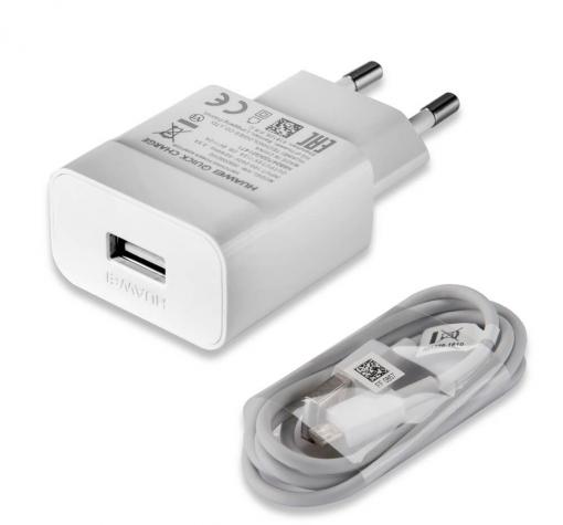 Оригинално зарядно устройство 220V за Huawei Y7 2018 / Y7 2018 Prime / Type C / 2000 mAh