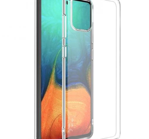 Луксозен силиконов калъф / гръб / TPU 2.0mm за Samsung A71 - прозрачен