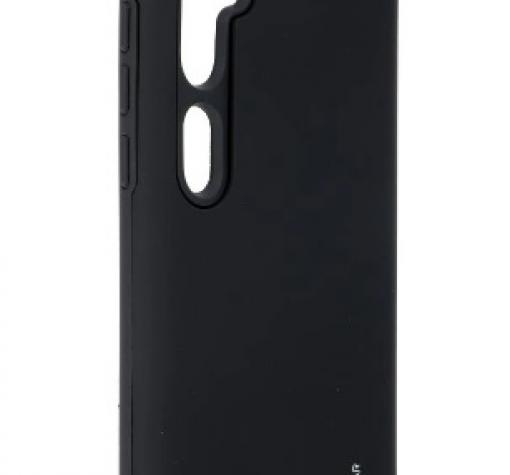 Луксозен силиконов калъф / гръб / TPU Roar Mil Grade Hybrid Case за Xiaomi Mi Note 10 / Note 10 Pro - черен
