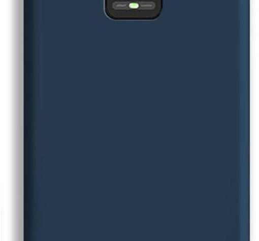 Луксозен силиконов калъф / гръб / Nano TPU за Xiaomi Redmi Note 9s / Note 9 Pro - тъмно син