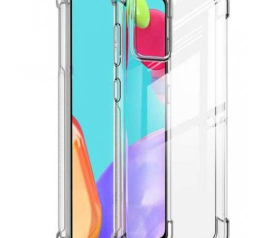 Удароустойчив силиконов гръб / кейс / за Samsung A23 4G / A23 5G - прозрачен