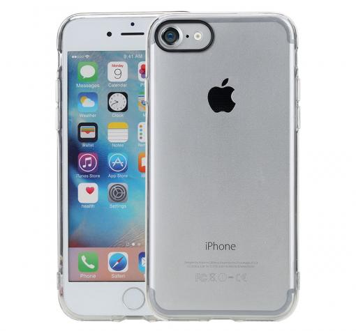 Луксозен твърд гръб Rock Pure Series Ultra Thin Case за Apple iPhone 7 - прозрачен