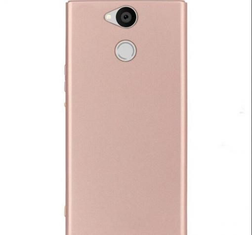 Силиконов калъф / гръб / TPU за Sony Xperia XA2 - Rose Gold