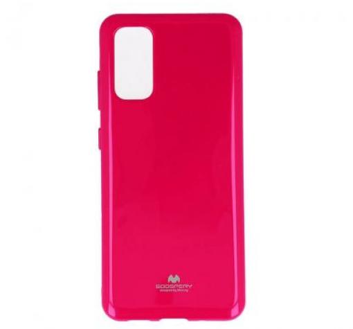 Луксозен силиконов калъф / гръб / TPU Mercury GOOSPERY Jelly Case за Samsung S20 - розов