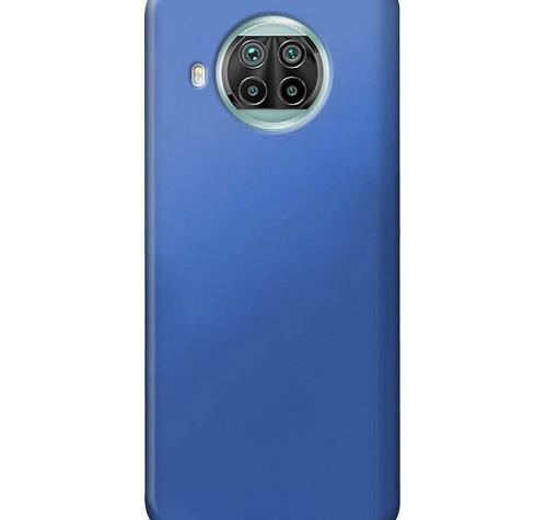 Силиконов калъф / гръб / TPU за Xiaomi Mi 10T Lite - тъмно син / мат