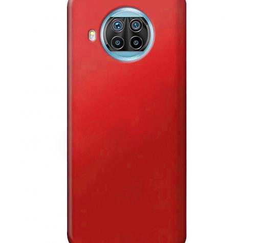 Силиконов калъф / гръб / TPU за Xiaomi Mi 10T Lite - червен / мат