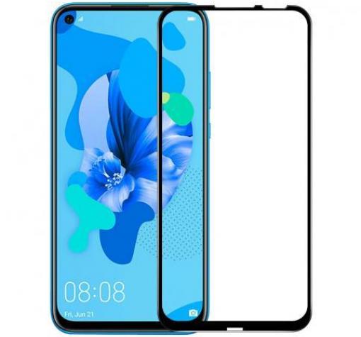 3D full cover Tempered glass Full Glue screen protector Xiaomi Mi 9 Lite / Извит стъклен скрийн протектор с лепило от вътрешната страна за Xiaomi Mi 9 Lite - черен